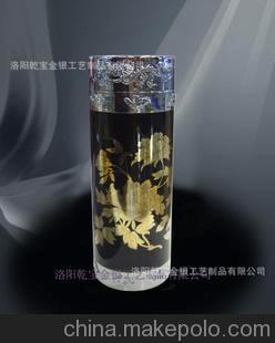 匠心定制 洛阳乾宝金银工艺工厂直营，打造专属银质水晶杯艺术珍品